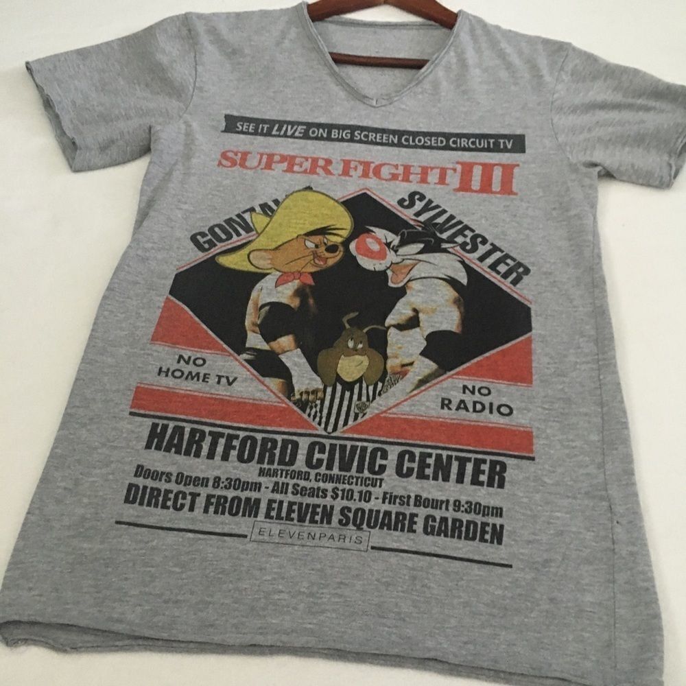 Warner Bros Looney  Tunes Grey T-Shirt